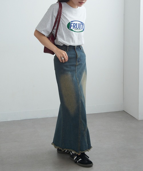 FRUIT OF THE LOOM(フルーツオブザルーム)の「【FRUIT OF THE LOOM】FTL Print T-shirt(Tシャツ/カットソー・メンズ・ブラック/グレー/ホワイト・XL/L/M)」の21枚目の写真