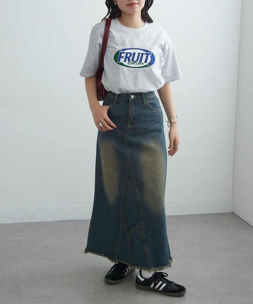 FRUIT OF THE LOOM(フルーツオブザルーム)の「【FRUIT OF THE LOOM】FTL Print T-shirt(Tシャツ/カットソー・メンズ・ブラック/グレー/ホワイト・XL/L/M)」の22枚目の写真
