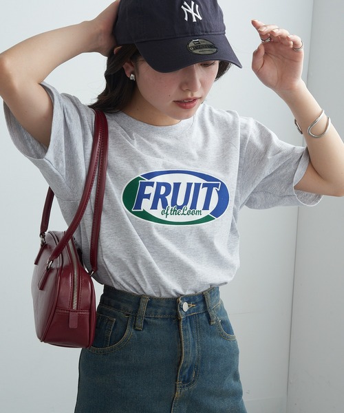 FRUIT OF THE LOOM(フルーツオブザルーム)の「【FRUIT OF THE LOOM】FTL Print T-shirt(Tシャツ/カットソー・メンズ・ブラック/グレー/ホワイト・XL/L/M)」の18枚目の写真