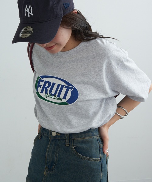 FRUIT OF THE LOOM(フルーツオブザルーム)の「【FRUIT OF THE LOOM】FTL Print T-shirt(Tシャツ/カットソー・メンズ・ブラック/グレー/ホワイト・XL/L/M)」の7枚目の写真