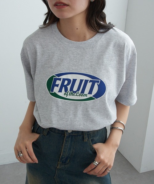 FRUIT OF THE LOOM(フルーツオブザルーム)の「【FRUIT OF THE LOOM】FTL Print T-shirt(Tシャツ/カットソー・メンズ・ブラック/グレー/ホワイト・XL/L/M)」の11枚目の写真