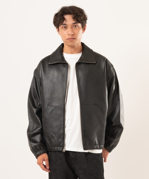 Levi's/リーバイス PREMIUM BLACK FULLZIP SPORTS LEATHER