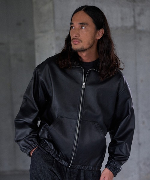 Levi's/リーバイス PREMIUM BLACK FULLZIP SPORTS LEATHER