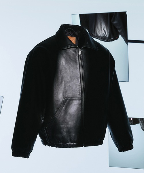 Levi's/リーバイス PREMIUM BLACK FULLZIP SPORTS LEATHER