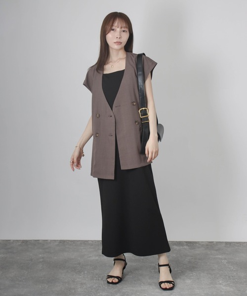 ri_aʕ•ﻌ•`ʔさま専用☆ICEフレンチスリーブジャケット セール】フレンチスリーブジャケット（ノーカラージャケット