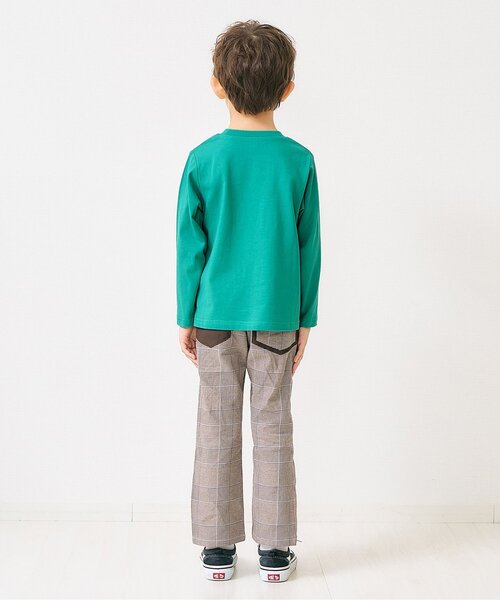 apres les cours（アプレレクール）の「【ジュニア対応】バラエティモチーフTシャツ/7days Style（Tシャツ/カットソー・キッズ・ベージュ/その他2/ラベンダー/グリーン/ピンク/レインボー/アイボリー/クリーム/グレー/ローズ・80/90/100/110/140/120/130）」の21枚目の写真