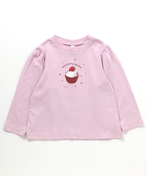 apres les cours（アプレレクール）の「【ジュニア対応】バラエティモチーフTシャツ/7days Style（Tシャツ/カットソー・キッズ・ベージュ/その他2/ラベンダー/グリーン/ピンク/レインボー/アイボリー/クリーム/グレー/ローズ・80/90/100/110/140/120/130）」の7枚目の写真