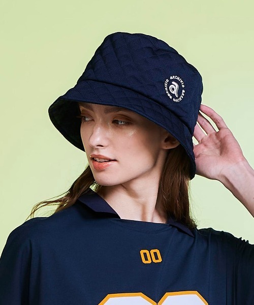 新品️ARCHIVIO ネイビー バケットハット 新品️ARCHIVIO ネイビー バケットハット