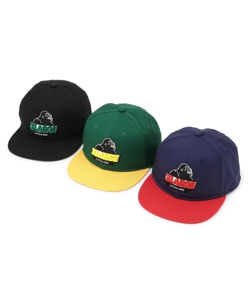 XLARGE KIDS(エクストララージキッズ)の「OG刺しゅうツイルキャップ(キャップ・キッズ・ブラック/グリーン/ネイビー・S(48-52cm)/52-56cm)」の10枚目の写真