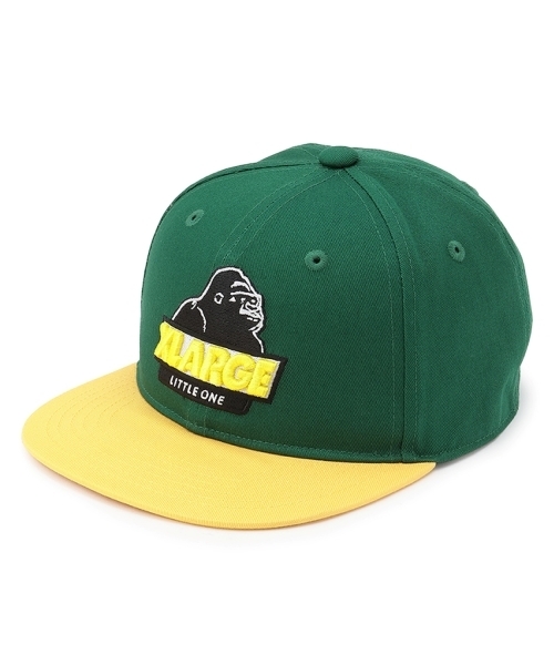 XLARGE KIDS(エクストララージキッズ)の「OG刺しゅうツイルキャップ(キャップ・キッズ・ブラック/グリーン/ネイビー・S(48-52cm)/52-56cm)」の12枚目の写真