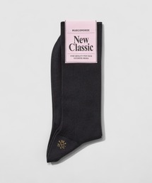 【MARCOMONDE(マルコモンド)】FINE GAUGE COTTON RIBBEDSOCKS