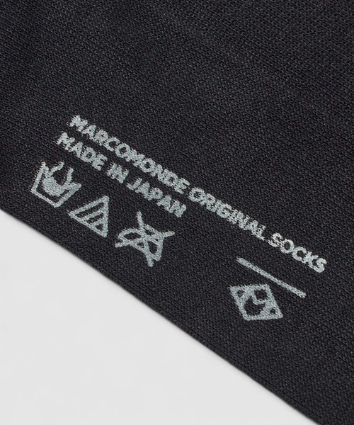 MARCOMONDE(マルコモンド)の「【MARCOMONDE(マルコモンド)】FINE GAUGE COTTON RIBBEDSOCKS(ソックス/靴下・レディース・ホワイト/ブラック・FREE)」の6枚目の写真
