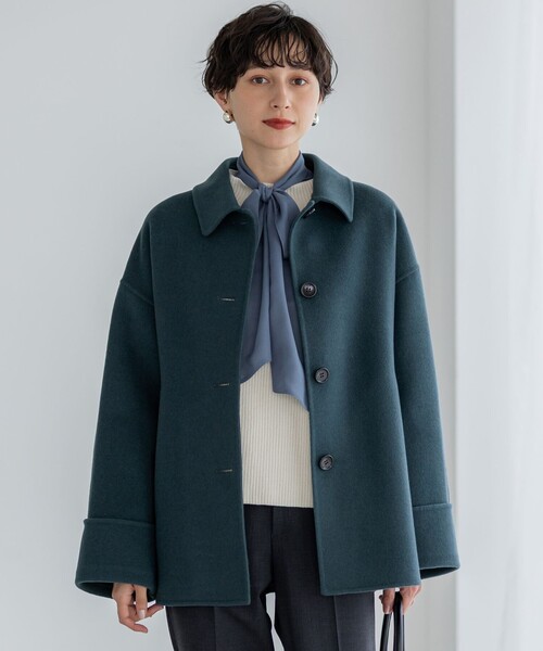 MANTECOPure リバー ステンカラーコート（ステンカラーコート）｜23区