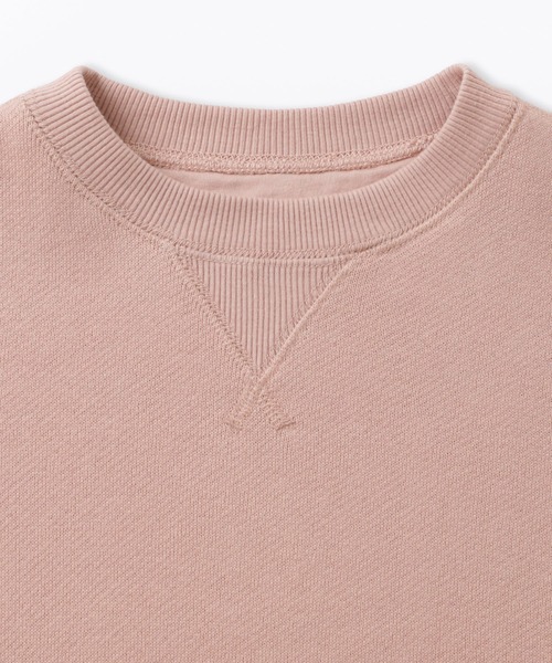 無印良品（ムジルシリョウヒン）の「キッズ　裏毛スウェットシャツ（スウェット・キッズ・ライトベージュ/スモークピンク/グレー/ブルー系/ネイビー・110/120/130/140/150）」の17枚目の写真