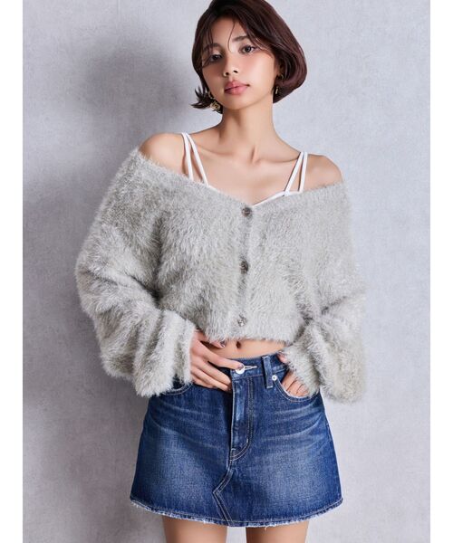 GYDA（ジェイダ）の「Vintageデニムスカートライクショートパンツ（デニムスカート・レディース・ブルー/その他1/ブラック・SMALL/MEDIUM/X-SMALL）」の14枚目の写真