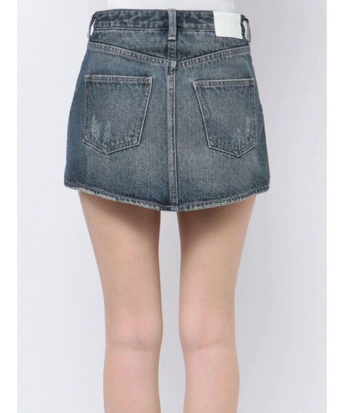 GYDA（ジェイダ）の「Vintageデニムスカートライクショートパンツ（デニムスカート・レディース・ブルー/その他1/ブラック・SMALL/MEDIUM/X-SMALL）」の10枚目の写真