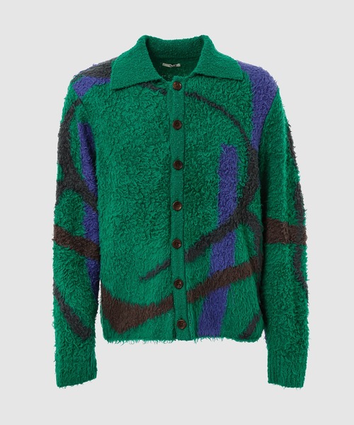 KHOKI（コッキ）の「Jacquard-design cardigan（カーディガン/ボレロ