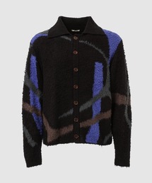 KHOKI(RbL)Jacquard-design cardigan(J[fBK/{)