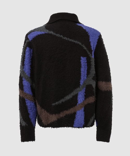 KHOKI PURPOSEカーディガン KHOKI PURPOSEカーディガン KHOKI （コッキ）Vintage-effect sweat