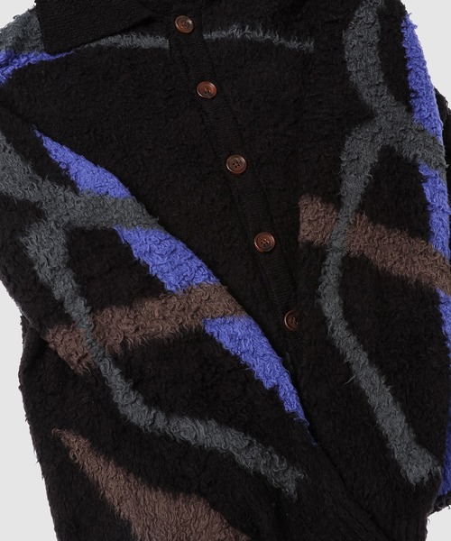 KHOKI（コッキ）の「Jacquard-design cardigan（カーディガン/ボレロ