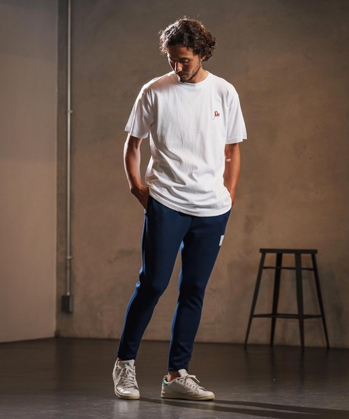 wjk reluxe(ダブルジェーケーリラックス)の「mt9881-heart balloon embroidery short sleeve cut sew Tシャツ(WR25W-32)(Tシャツ/カットソー・メンズ・ホワイト/ブラック/ライトピンク・XL/L/M/S)」の8枚目の写真
