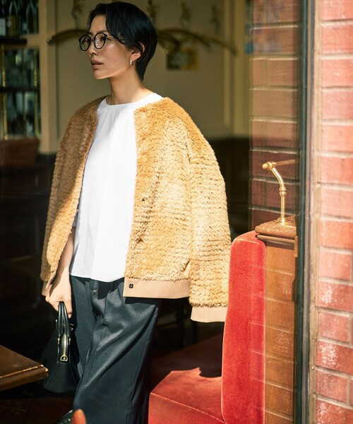 セール】ファー アウター（その他アウター）｜自由区（ジユウク）の