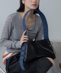 VACANCY（ヴァカンシー）の「サイドリボン配色ハンドバッグ（ハンドバッグ）」