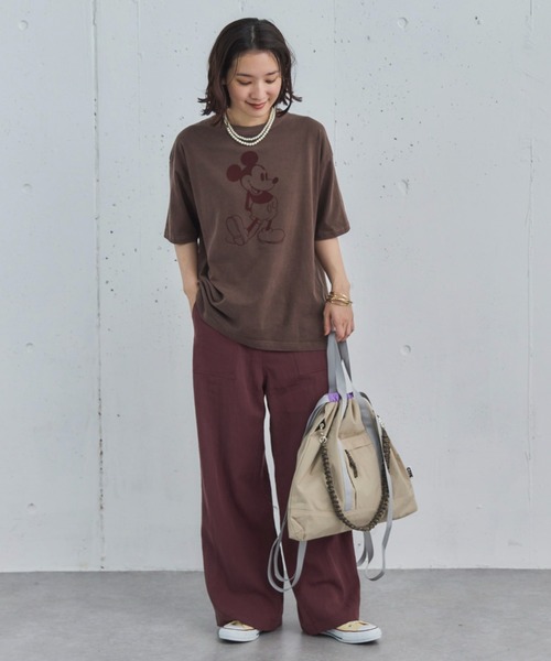 Doux archives（ドゥアルシーヴ）の「ナイロン3WAYスクエアトート（トートバッグ・レディース・グレー/ブラック・FREE）」の10枚目の写真