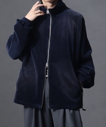 welise（ウェライズ）の「【welise/ウェライズ】ヴィンテージベルベット オーバーサイズトラックジャケット（ブルゾン）」