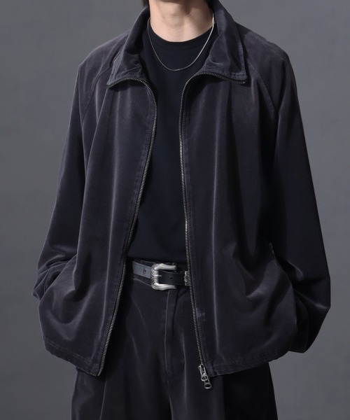 welise/ウェライズ】ヴィンテージベルベット オーバーサイズトラック