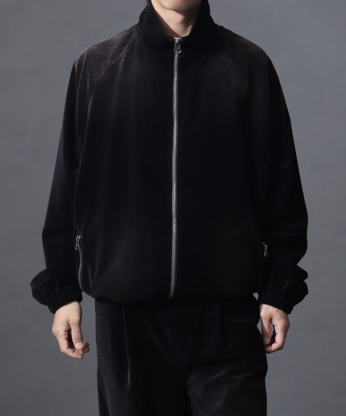 welise/ウェライズ】ヴィンテージベルベット オーバーサイズトラック