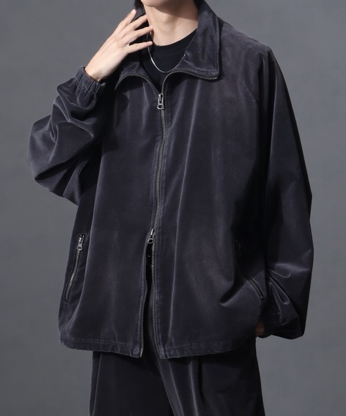 welise/ウェライズ】ヴィンテージベルベット オーバーサイズトラック