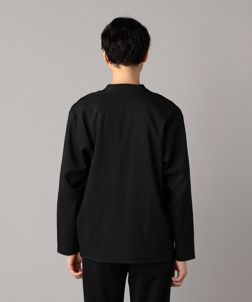 COMME CA MEN(コムサメン)の「ケーブルコンビ ハッピカーディガン(カーディガン/ボレロ・メンズ・ブラック/チャコールグレー・M/L)」の14枚目の写真