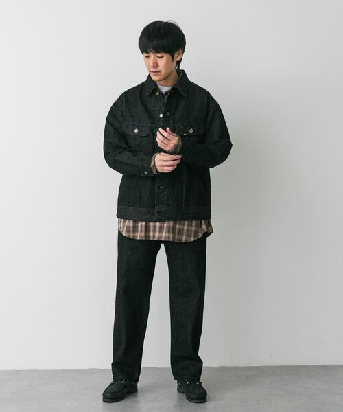 Lee（リー）の「『別注』Lee101×DOORS　STRAIGHTPANTS（デニムパンツ・メンズ・ブラック/スミクロ・28/30/32/34/36）」の9枚目の写真
