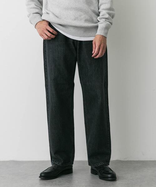 Lee（リー）の「『別注』Lee101×DOORS　STRAIGHTPANTS（デニムパンツ・メンズ・ブラック/スミクロ・28/30/32/34/36）」の18枚目の写真