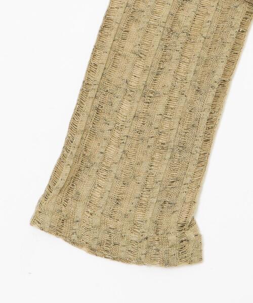 dispark(ディスパーク)の「DISPARK/チョーカーデザインニット(ニット/セーター・レディース・カーキ/ブラック/ホワイト・FREE)」の19枚目の写真