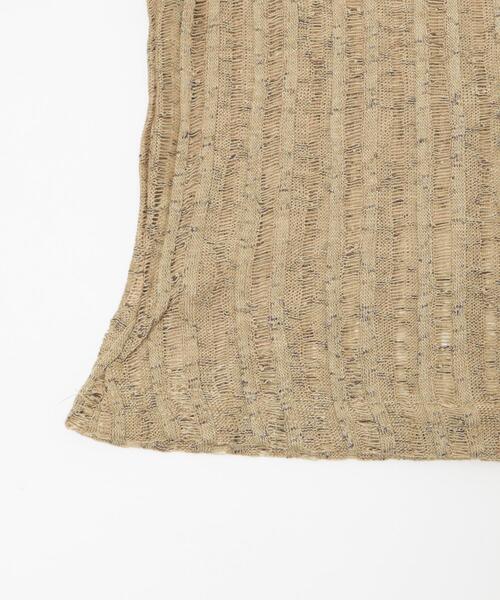 dispark(ディスパーク)の「DISPARK/チョーカーデザインニット(ニット/セーター・レディース・カーキ/ブラック/ホワイト・FREE)」の10枚目の写真