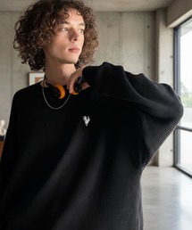 Classical Origin(�N���V�J���I���W��)�́u�w�r�[�E�F�C�g����B�v��100�����b�t���N���[�l�b�N�r�b�OT�V���c�^Cotton 100% Waffle Crew Neck Big T-Shirt(T�V���c/�J�b�g�\�[)