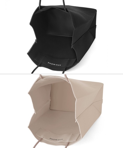 ANEMONE（アネモネ）の「ショッパーニットバッグ（トートバッグ・レディース・ベージュ/レッド/ブラック/ブルー・FREE）」の11枚目の写真