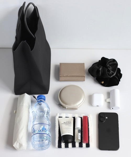 ANEMONE（アネモネ）の「ショッパーニットバッグ（トートバッグ・レディース・ベージュ/レッド/ブラック/ブルー・FREE）」の12枚目の写真