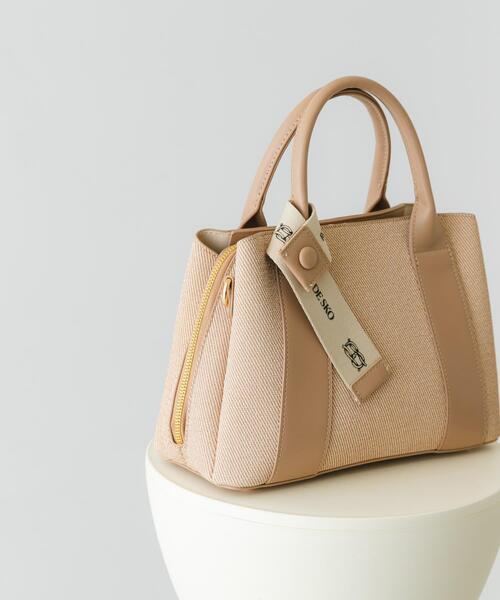 ロゴリボン付2WAYハンドバッグ（ハンドバッグ）｜RODE SKO（ロデスコ