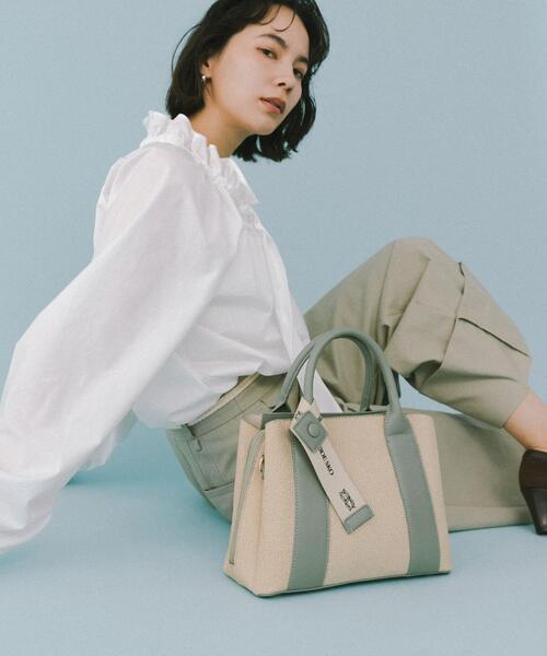ロゴリボン付2WAYハンドバッグ（ハンドバッグ）｜RODE SKO（ロデスコ