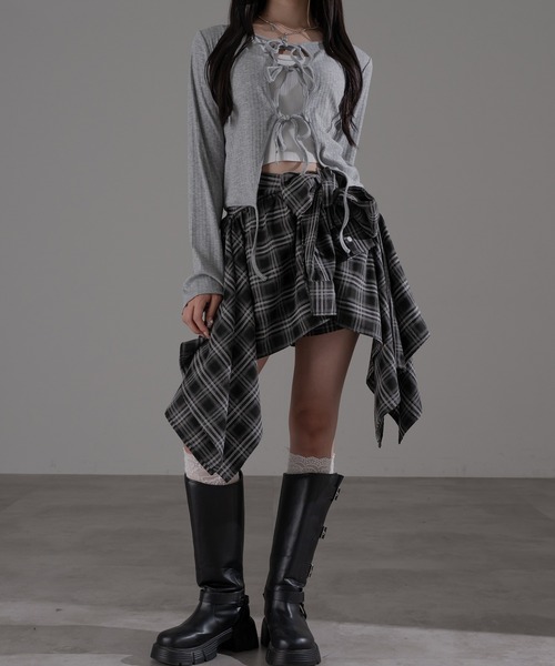 セール】フロントリボントップス【ZOZOTOWN限定アイテム】（Tシャツ