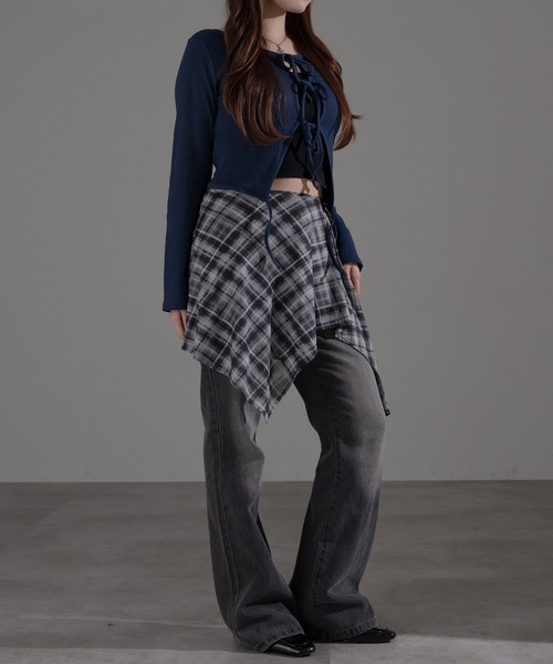 セール】フロントリボントップス【ZOZOTOWN限定アイテム】（Tシャツ