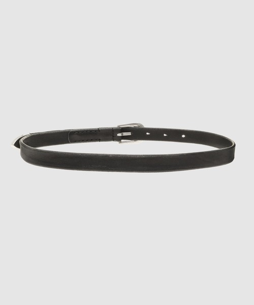 OUR LEGACY アワーレガシー ファッション ベルト ブラック OUR LEGACY(アワーレガシー) 【2CM BELT】レザーベルト ブラック