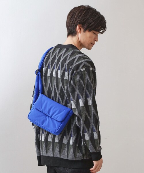 THE SHOP TK (ザ ショップ ティーケー )の「パテッドミニショルダー(ショルダーバッグ・メンズ・ブラック/ブルー系その他/チャコールグレー・00)」の21枚目の写真