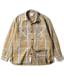 HOUSTON（ヒューストン）の「HOUSTON ヴィンテージオンブレチェックシャツ（シャツ/ブラウス）」