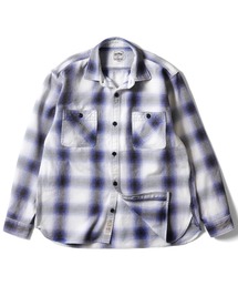 HOUSTON（ヒューストン）の「HOUSTON ヴィンテージオンブレチェックシャツ（シャツ/ブラウス）」