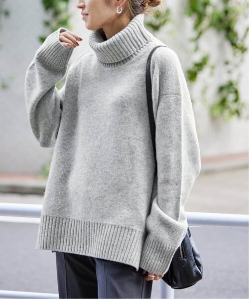 セール】≪WEB先行追加≫AQUA タートルプルオーバー（ニット/セーター