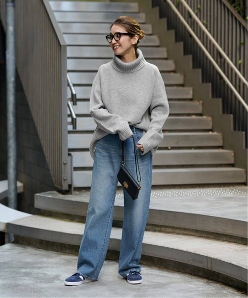 セール】≪WEB先行追加≫AQUA タートルプルオーバー（ニット/セーター